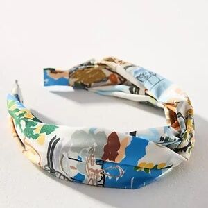Anthropologie Icon Knot Headband - Positano Brunch NWT